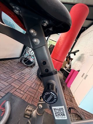 Bicicleta Estática y Esterilla Sportstech