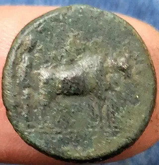 Moneda Provincial Romana Augusto Alejandría!EBC!