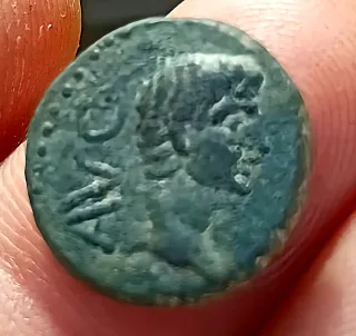 Moneda Provincial Romana Augusto Alejandría!EBC!