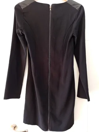 Vestido ICHI manga larga negro talla S