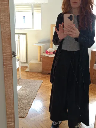 Vestido ICHI manga larga negro talla S