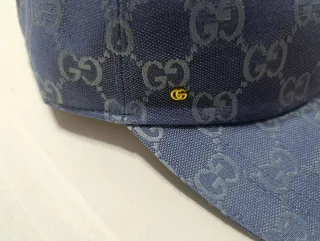 Gorra Gucci Azul/Gris GG