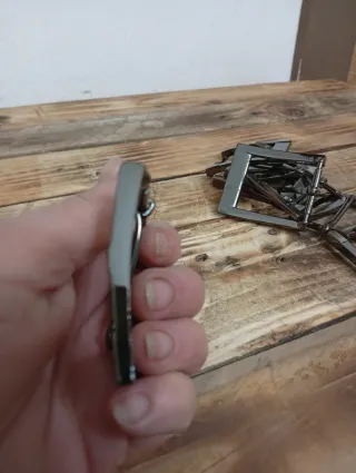 Lote 7 Hebillas Metal Plata