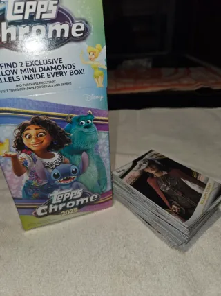 Lote Topps Chrome Disney 2025