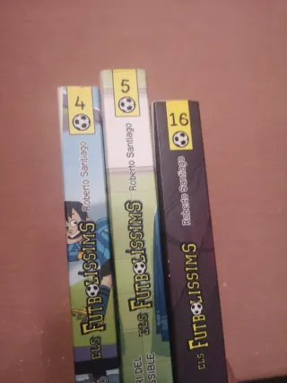 Els Futbolíssims pack 3 llibres. 4,5,16