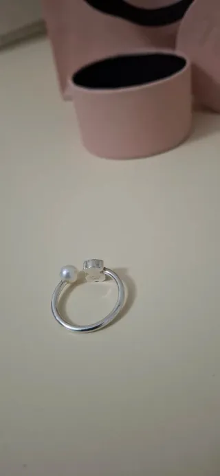 Anillo Tous Sweet Dolls Oso y Perla