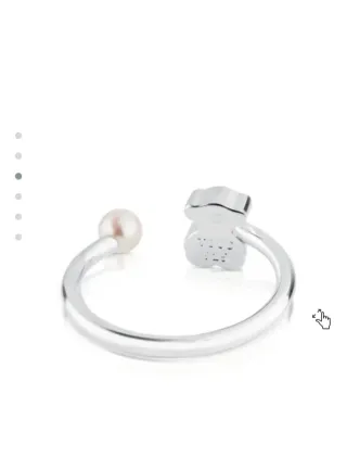Anillo Tous Sweet Dolls Oso y Perla