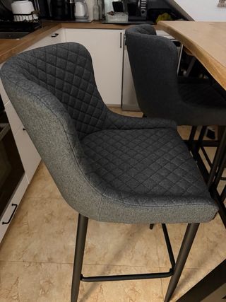 Mesa de comedor madera y patas metal