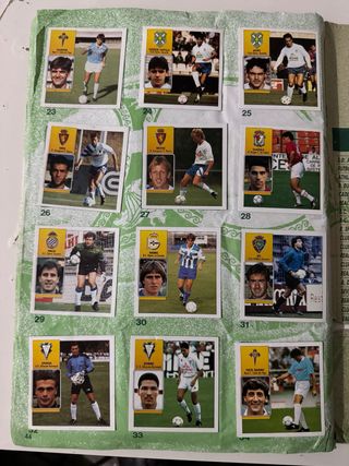 Álbum de cromos LIGA 92-93 Ediciones Este