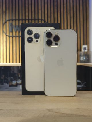 IPHONE 13 PRO MAX 256GB DORADO 100% BATERÍA