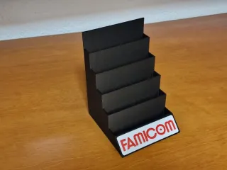 Soporte expositor juegos famicom