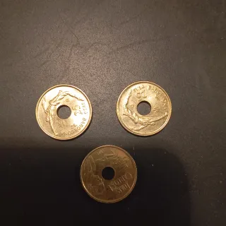 Lote monedas España