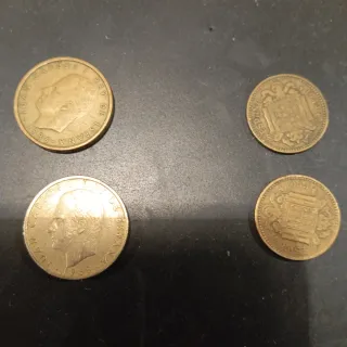 Lote monedas España