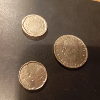 Lote monedas España