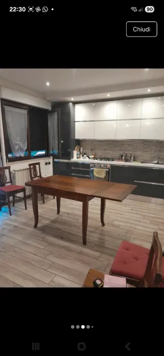 Tavolo Arte Povera + 6 Sedie Legno