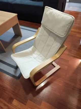 Silla Beige Madera niños