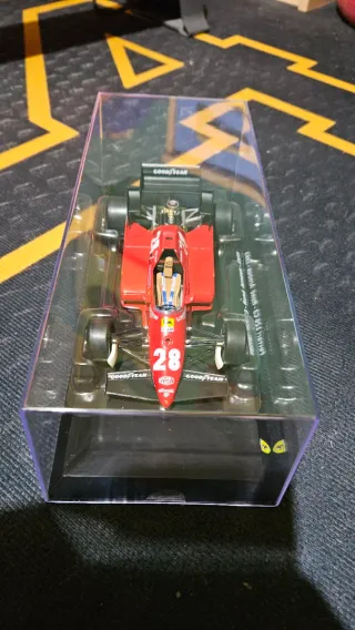Maqueta Ferrari 126 C3 1:24 Arnoux 1983