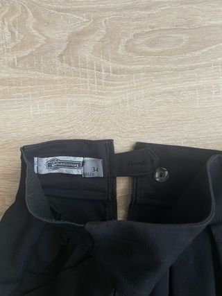 Falda Stradivarius Negra