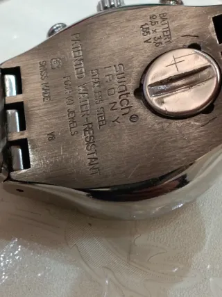 Orologio Swatch Cronografo Acciaio