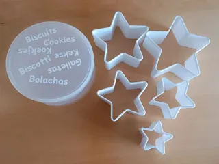Corta Bolachas estrelas Kasa