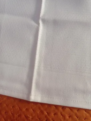 Asciugamano viso e ospite bianco