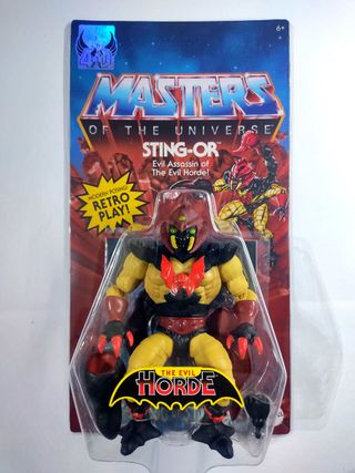 Figura MOTU Sting-Or Evil Assassin