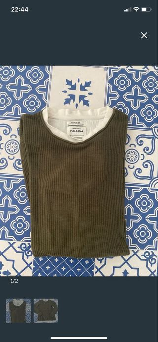 Jersey chico verde oliva