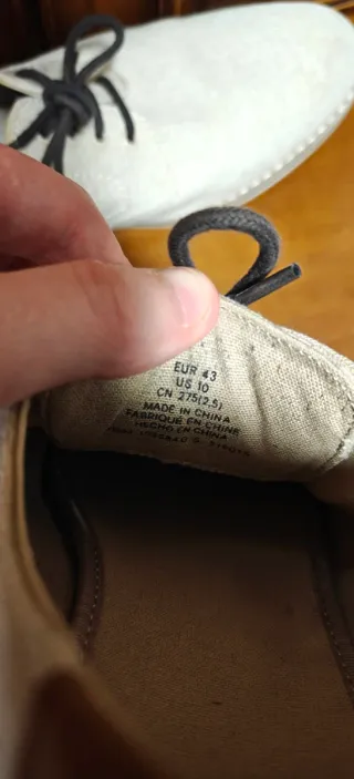 Zapatos H&M grises y marrones