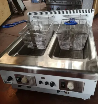 Freidora Industrial Gas Doble