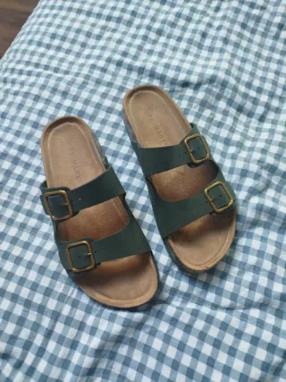 Sandalias Verdes Mujer Talla 39