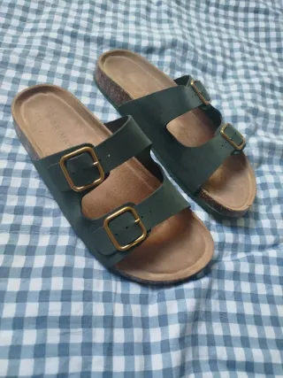 Sandalias Verdes Mujer Talla 39