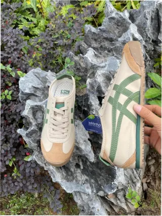 Onitsuka Tiger Mexico 66 Beige/Verde Talla 40