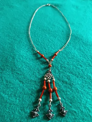 Collar vintage acero 40cm