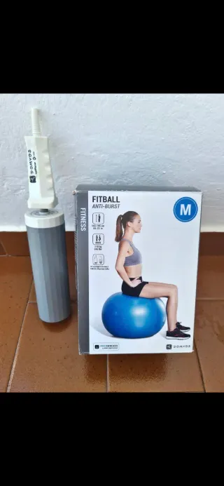 Pelota Pilates Talla M + Hinchador