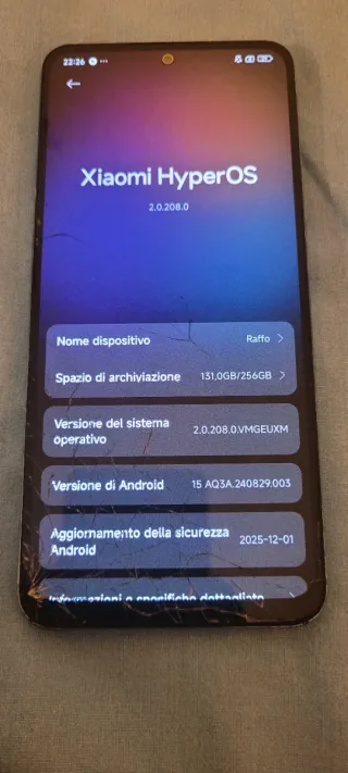 Xiaomi Redmi Note 12 Schermo Rotto