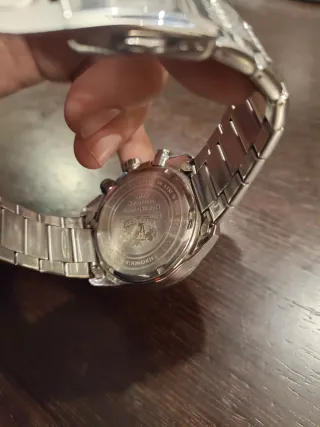 Reloj Festina Cronógrafo Negro y Plateado