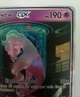 Mewtwo GX Carta Pokémon 78/73