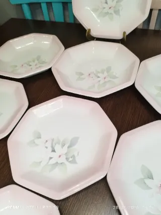 Platos Tifany Vintage Cerámica Italiana