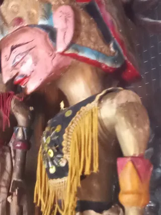 Marioneta Wayang Golek Años 70