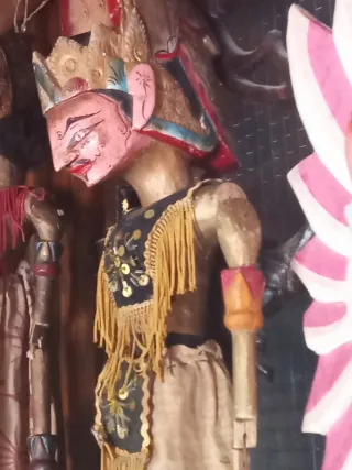 Marioneta Wayang Golek Años 70