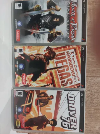 Pack Azione PSP: Prince of Persia, Driver 76, Rain