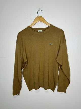 Jersey Lacoste Vintage Marrón