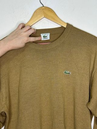 Jersey Lacoste Vintage Marrón