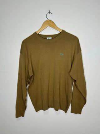 Jersey Lacoste Vintage Marrón