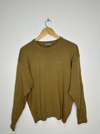 Jersey Lacoste Vintage Marrón