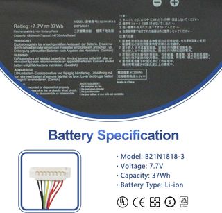 Batería ANTIEE B21N1818-3 ASUS VivoBook A409 D409