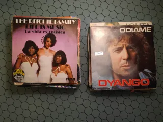 50 Vinilos para decoración 7 pulgadas