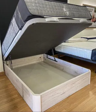 Canapé abatible blanco