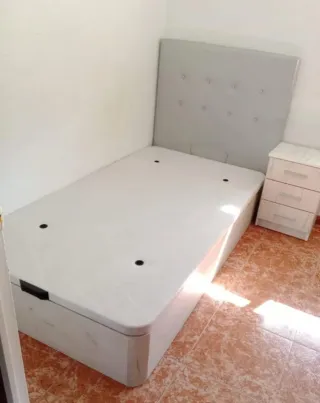 Canapé abatible blanco