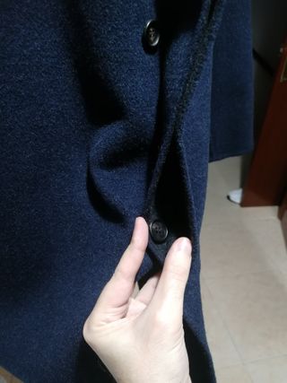 Abrigo 150€ lana Cortefiel muy caro